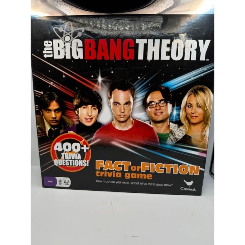 The Big Bang Theory Fact or Fiction Trivia Game by Cardinal